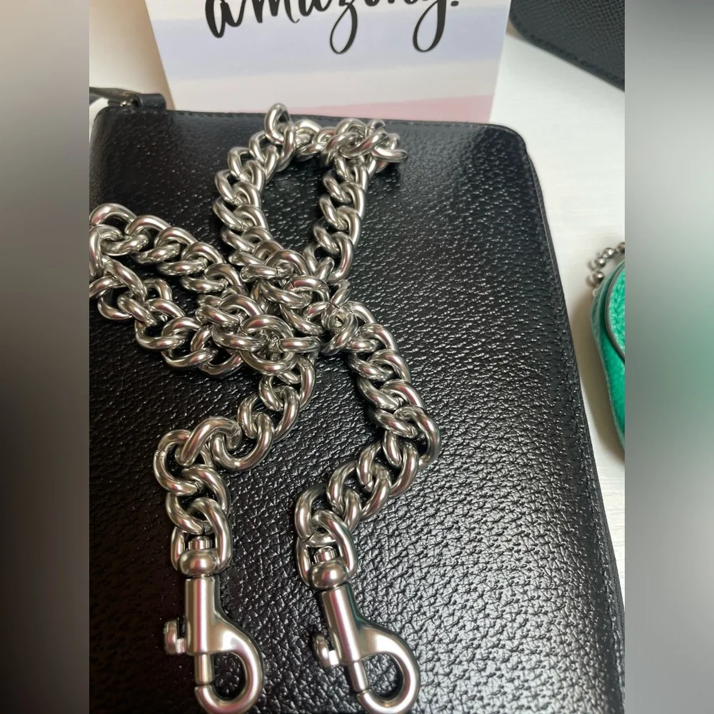 Brand New Coach Silver Chain - Picture 3 of 8